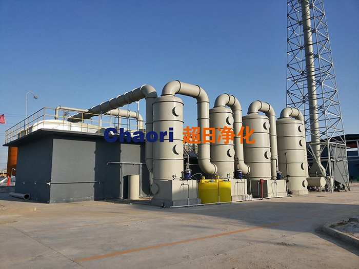 山東德潤化工惡臭廢氣處理工程案例