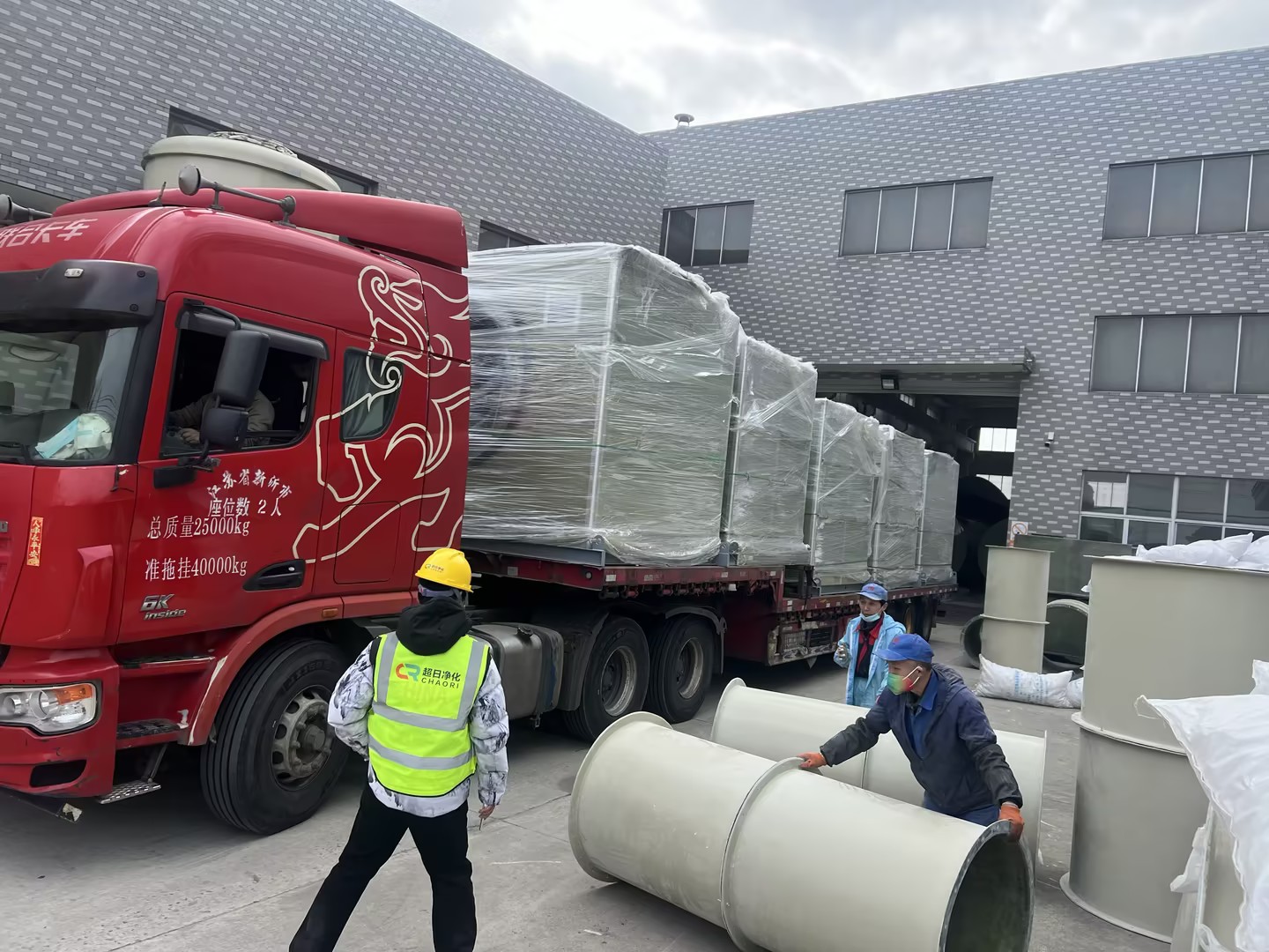 訂單不停，發貨不停——印度光伏項目廢氣治理設備持續發運中