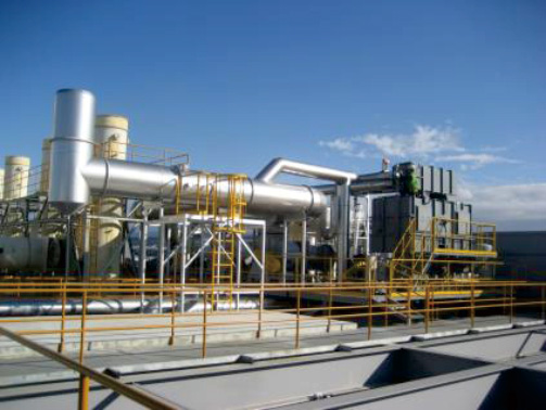 蓄熱式焚燒爐RTO+余熱回收系統(tǒng) 蓄熱式焚燒爐RTO+余熱回收系統(tǒng)